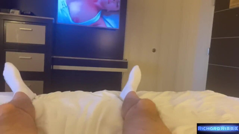 Richard RiXXX: Hot Tattooed Guy Stroking His Big Dick Til Shoots Hot...