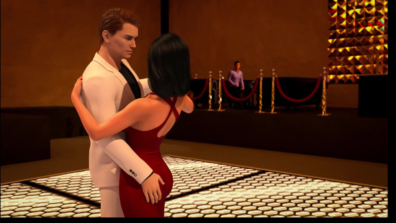 Johannes Gaming: Viskningar av Desire 23 Sarah och Neil blev intima på dansgolvet