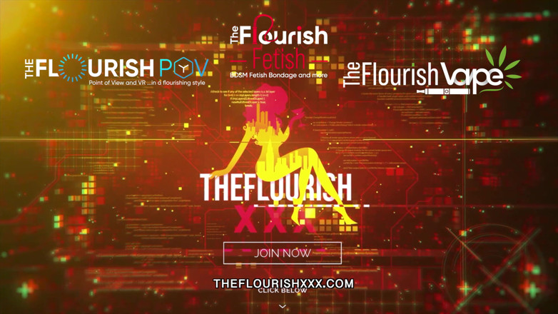The Flourish XXX: Маргарита получает свой первый большой черный член и анальный кримпай