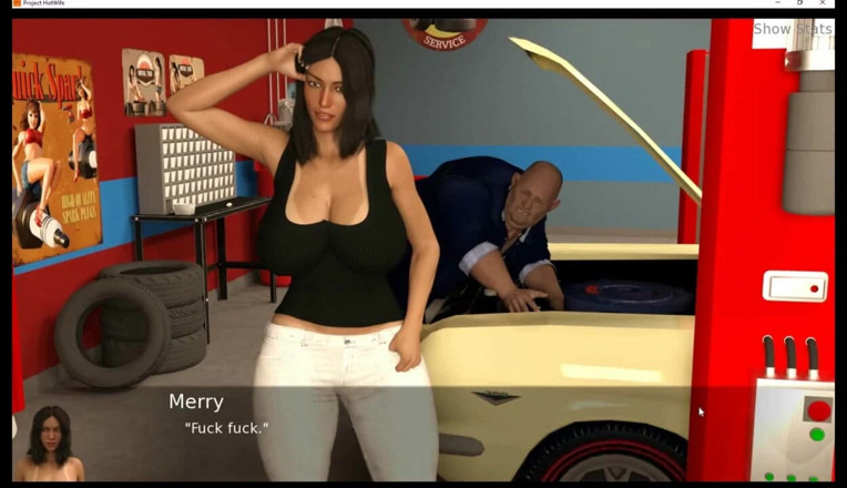 Erotic Krisso: Projecthotwife - зрадлива блондинка, збуджена сука, офісний секс