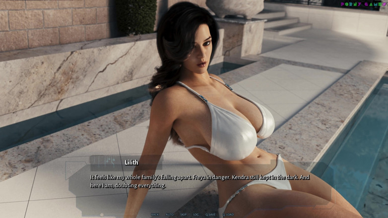 Porny Games: Godaan cybernetic oleh 1thousand - hotwife dikongkek semasa suaminya berada di bilik...