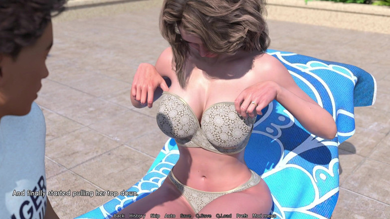 Porngame201: 一个妻子和继母 - Awam 主要版本 #4 割草草坪