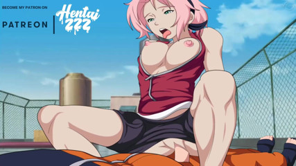 Hentai ZZZ: Сакура їздить на хентай Наруто