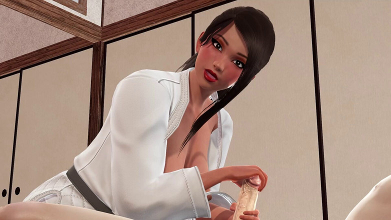 Joas22222: Jamila, entraîneuse sexy dans la chambre Keralami, hentai 3D - caresse de...