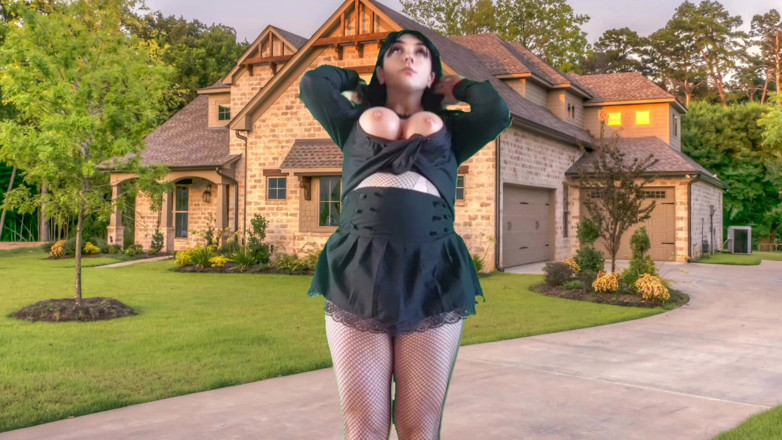 Kitty_Cross: 666 홈 달콤한 집 예쁜 엉덩이하지만 망사에 전리품 여성 모양