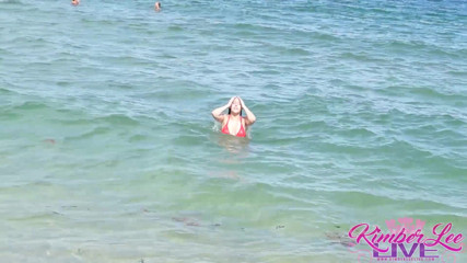 Kimber Lee: Kimber Lee Day à la plage, pipe en voiture !
