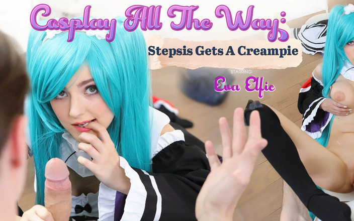 Virtual Taboo: Cosplay overal: zus krijgt een creampie