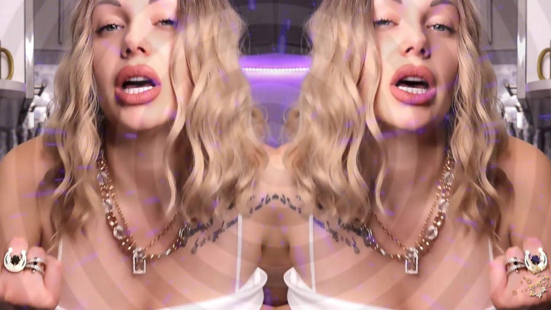 Goddess Misha Goldy: Streicheln sie deinen schwanz, während ich dein gehirn ficke! Du...