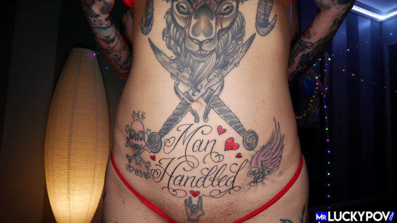 Mr.Lucky POV: Divertimento con tette e cazzo con milf tatuata - Mr. Lucky...