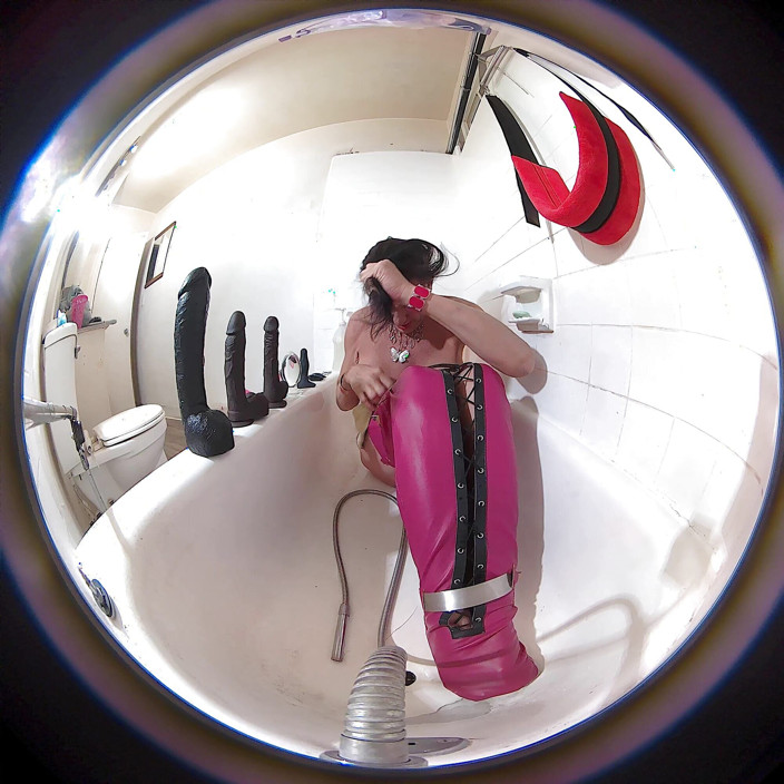 Lizzy Yum: Lizzyyum Vr180 + SD 2024년 1월 내 작은 페티쉬 #1 후장 오르가즘 보지 후장 자위 장난감 테스트
