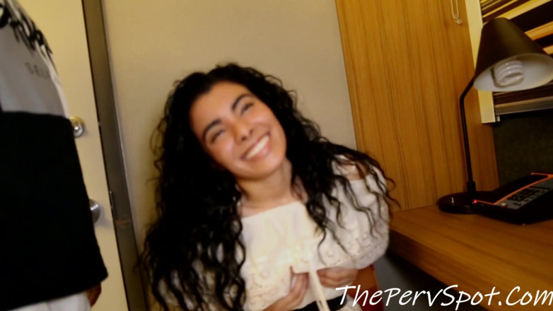 The Perv Empire: Maya Morena give a great blowjob &amp; Gets tight pussy opened...