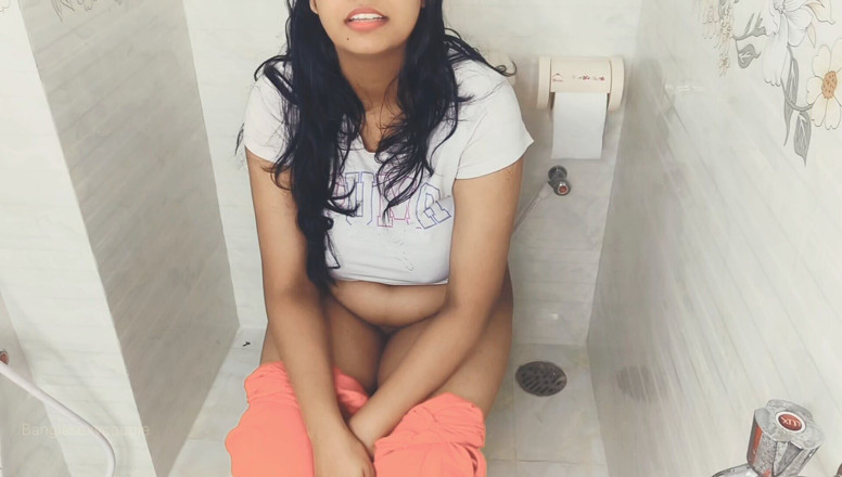 Banglasexycouple: Stepuncle Came and Fucked Me in the Toilet, Stepuncle's Penis...