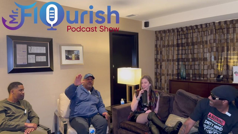 Mr Flourish Live: Mrflourish Podcast en kvällsaffär i Dallas med Mrmajic, Shante Spice...