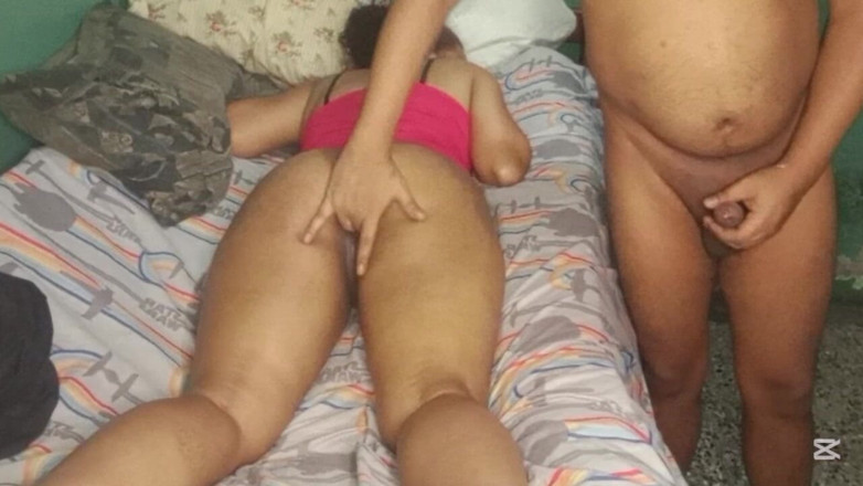 Sofixxx: Массаж со сливками на большую задницу моей тещи-брюнетки