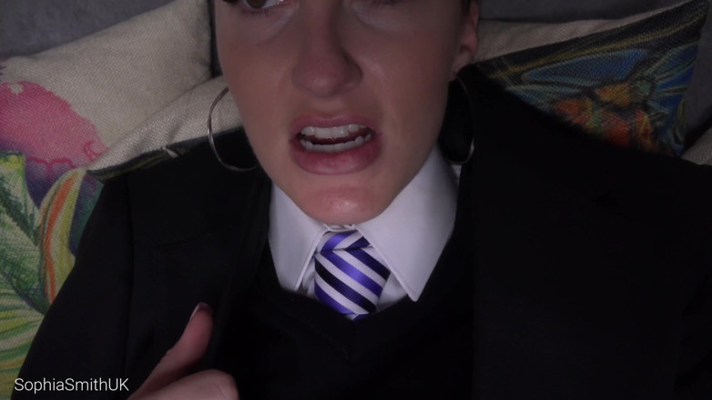 SophiaSmithUK: POV sex oralny i jebanie w mundurze