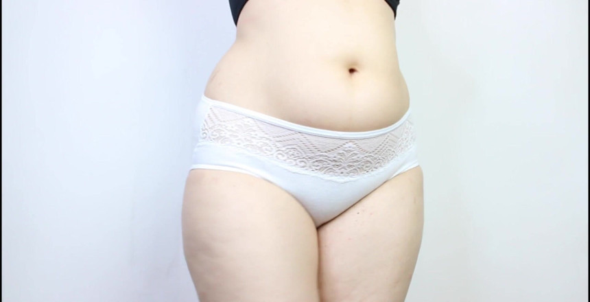 Lena Rose: 试穿 5$ 以下的所有白色内裤，无码