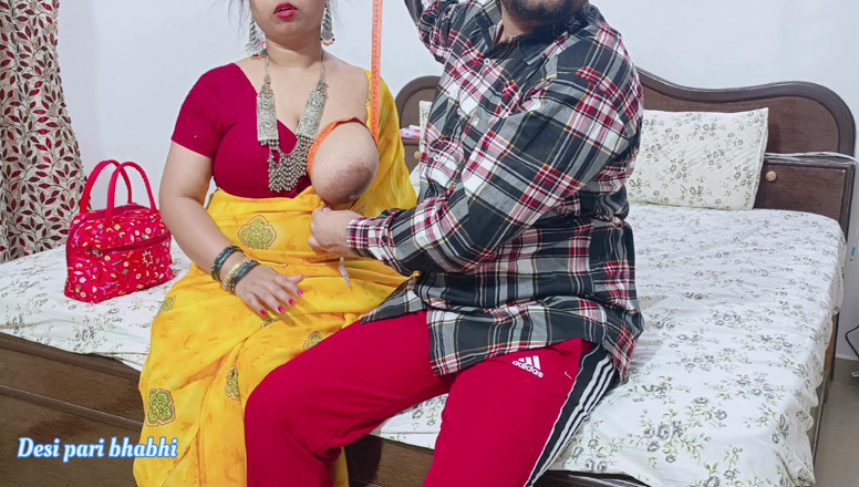 Desi Pari Bhabhi: Terzi dükkanında ateşli Hintli kadınları sikiyor. Hintçe Ses Videosu