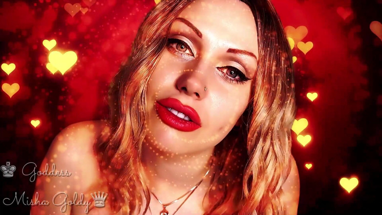 Goddess Misha Goldy: Uwielbiam zaklęcie! Będziesz uzależniony od mojego głosu i moich oczu!...