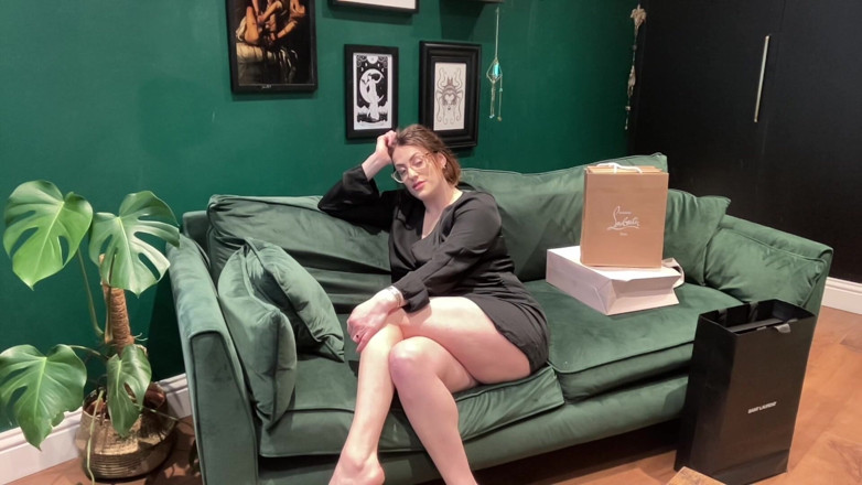 Countess diamond: Findom schuh holt