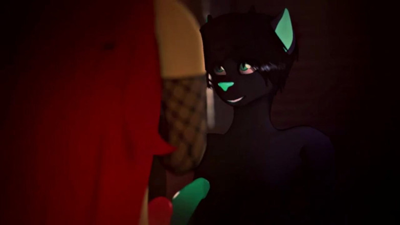 Velvixian 3 Furry: Sledge et Sam s'occupent dans un dîner (sexe poilu)