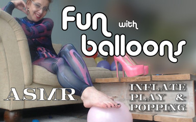 MistressOnline: Diversão com balões