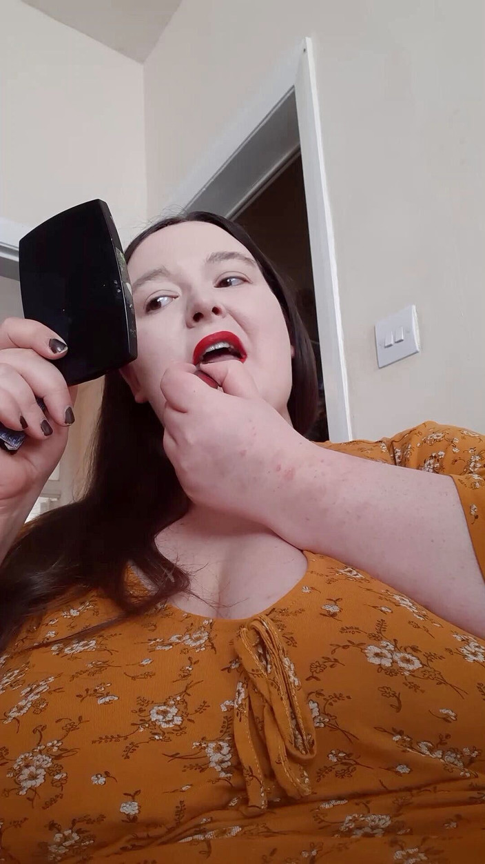SSBBWLadyBrads: Ексклюзив фан-клубу - одягаю мій макіяж