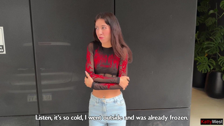 Katty West studio: I Love to Walking Covered in Cum! Please Cum on...