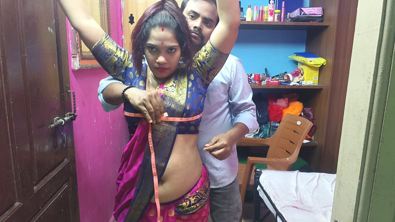 Sona bhabhi: Une femme indienne sexy baise avec un maître tailleur, nouvelle...
