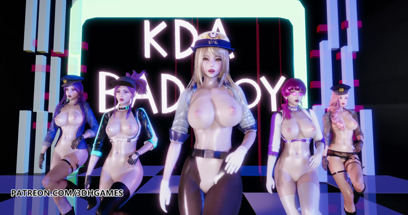 3D-Hentai Games: Red velvet - chico malo desnudo dance, Ahri, Akali, Kaisa, Evelynn,...