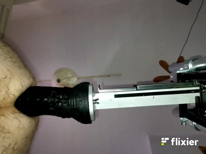 Fuck machine massaker: Dračí robertek pana Hankeyho xl plné vkládání doggy análního šukacího stroje