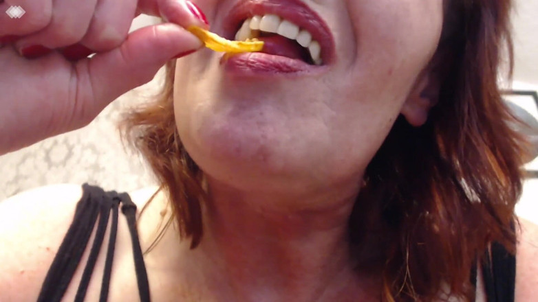 dawnskye1962: 혀를 핥는 V200, Dawnskye와 함께하는 맞춤 요청이 있는 치아 입술