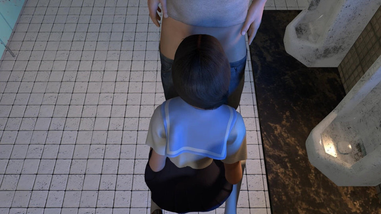 Wraith ward: Dos chicas acosan a un chico en el baño para...