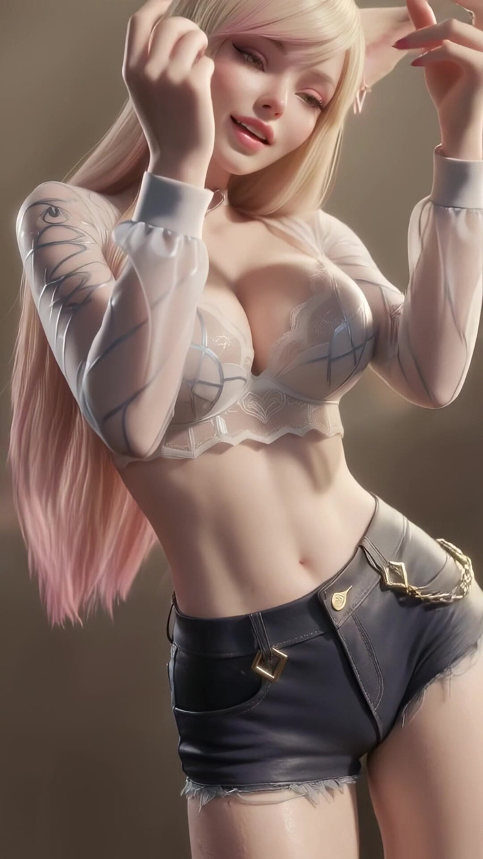 3D-Hentai Games: アリの誘惑のダンス レイシャ - チョコレートクリーム