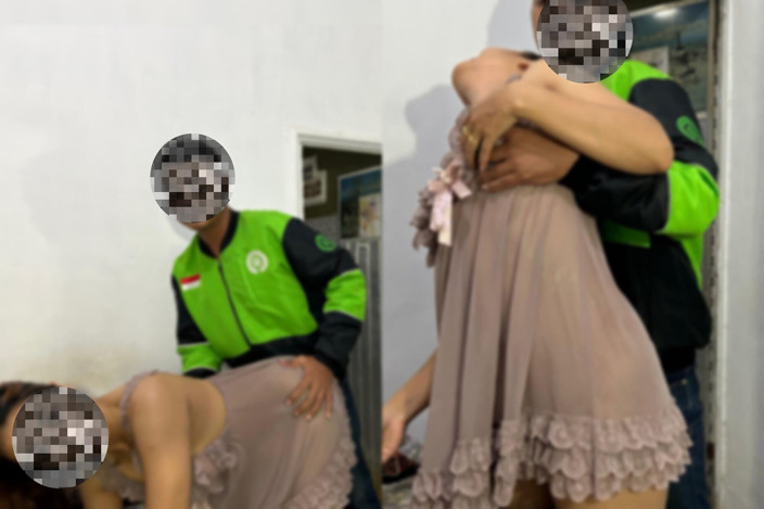 Jamsen: Neueste indonesierin Ojol pranks