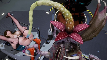 Wraith ward: Dottoressa procace scopata dal mostro lovecraftiano