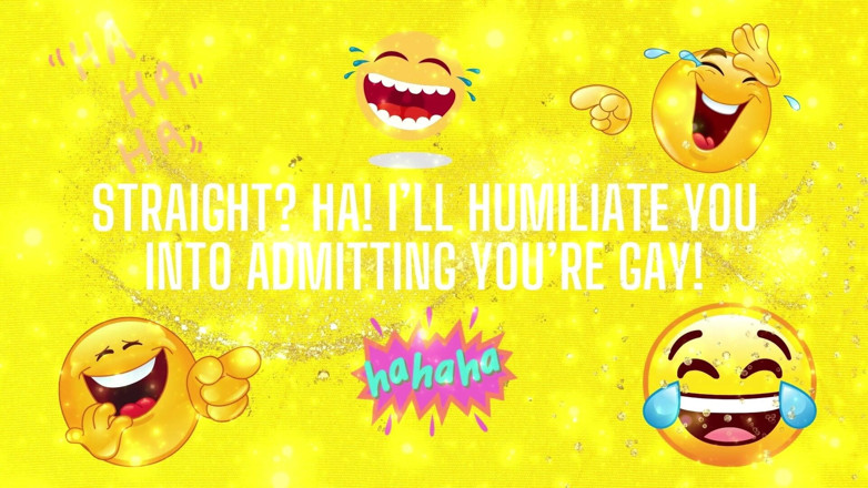 Goddess Misha Goldy: ¿Recto? ¡Ja! ¡Te humillaré para que admita que eres gay!