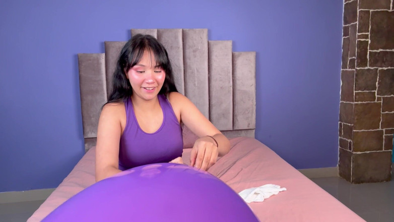 Angellkink: Il mio culo vs ballon gigante