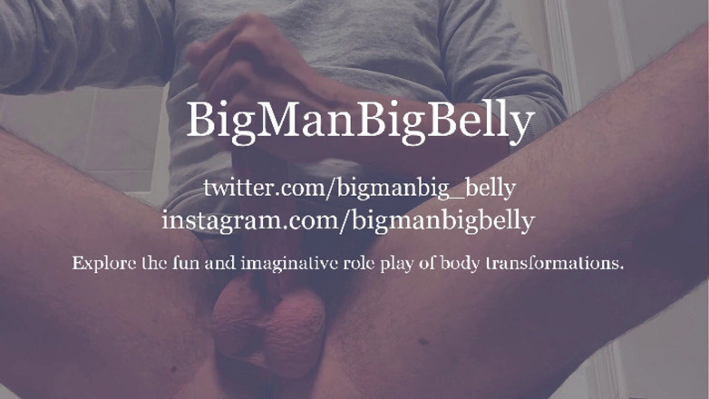 BigManBigBelly: Мускулистая jock накачивает меня сполна, чтобы лопнуть