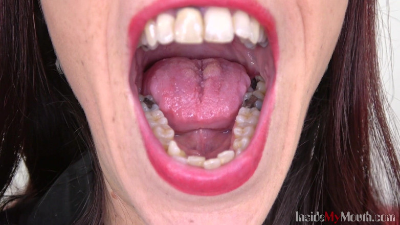 Inside My Mouth: Clip fetiche de boca con Ali Bordeaux Fullhd - dentro de...