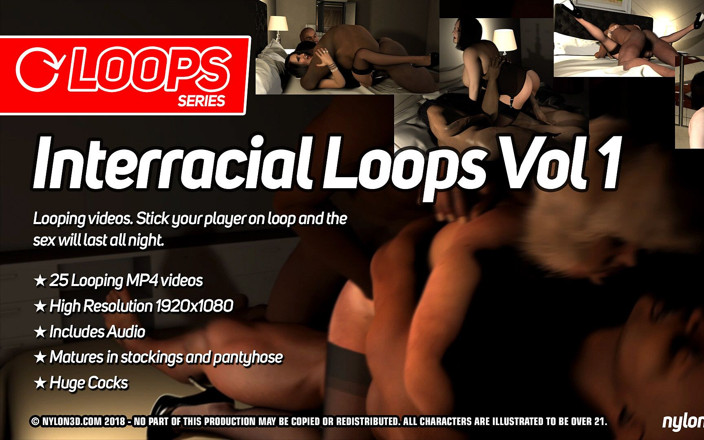 N3D animation: Loops interraciales 1