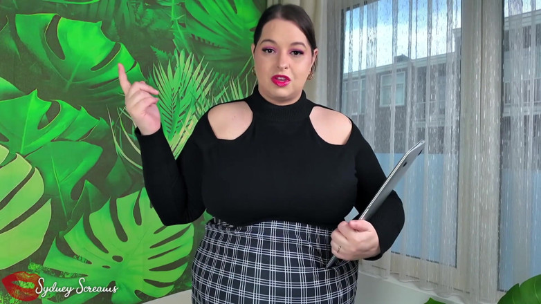 Sydney screams fetish: Adoration des pieds en collants et baise ton patron