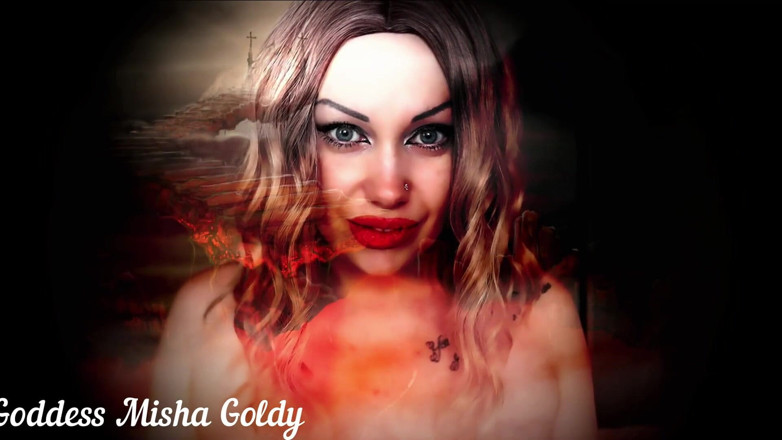 Goddess Misha Goldy: Ви застрягли у віртуальному світі і задоволення! HFO &amp; ASMR заворожує