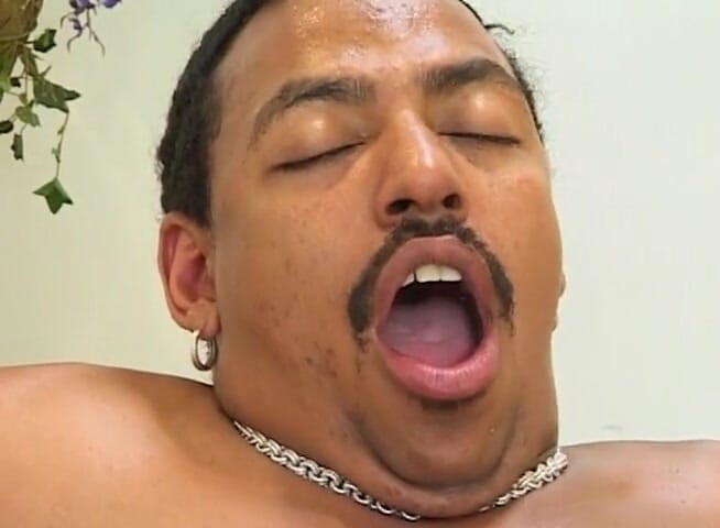 Black Jass: Superb nubian babe gets fucked on the stairs