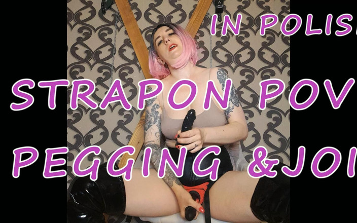 Lady_Angela: Lady Angela Polski Język Strapon POV JOI MILF