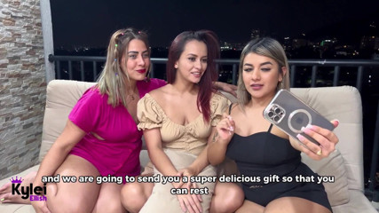 Kylei Ellish: Sex în trei de curve descoperă că toate îl fut pe șef și îl surprind...