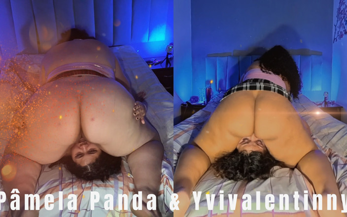 Pamela Panda: Mädchen mit riesigen sitzen auf den Gesichtern des anderen, bis...