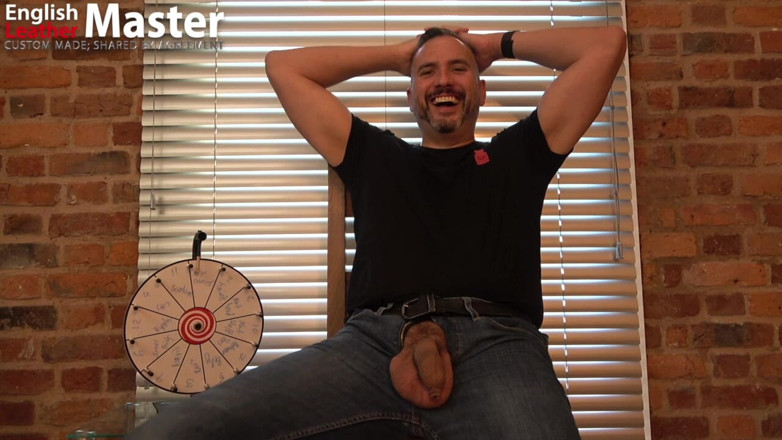 EnglishLeathermaster: Slave Task Spinner Game