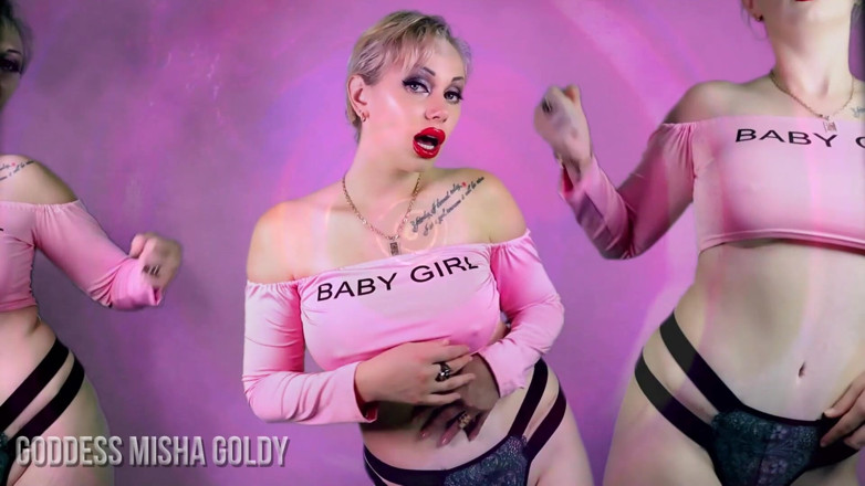 Goddess Misha Goldy: Continue to waste your life jerking off! Dumb jerk-off junkie...