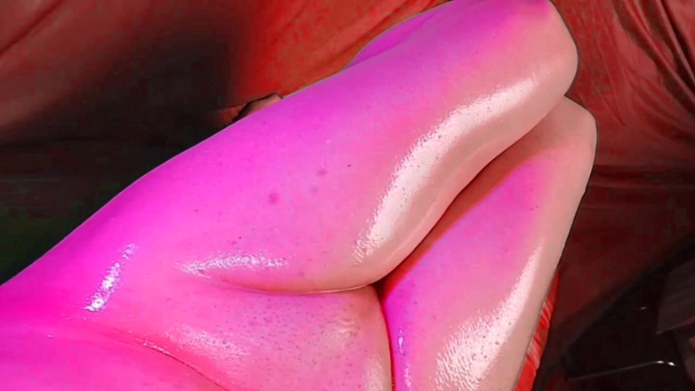 Kitty_Cross: 10 Jugosa roja aceitada blanca de femboy escena muy cachonda...