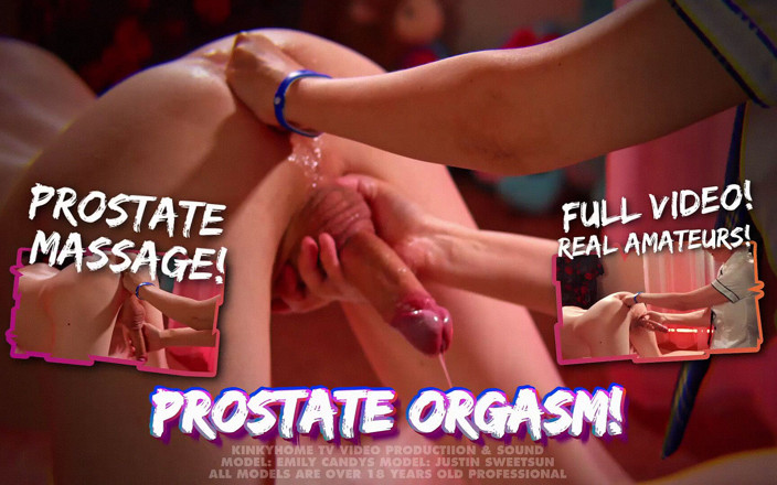 KinkyHome: Massaggio Prostatico E Mungitura Del Cazzo!